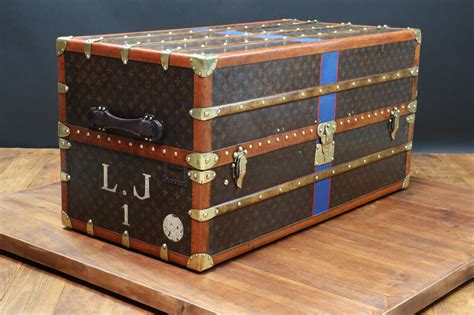 antiques roadshow louis vuitton trunk|vintage louis vuitton hard suitcase.